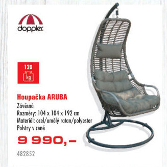Závěsná zahradní houpačka