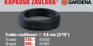 Zavlažovací trubka Gardena