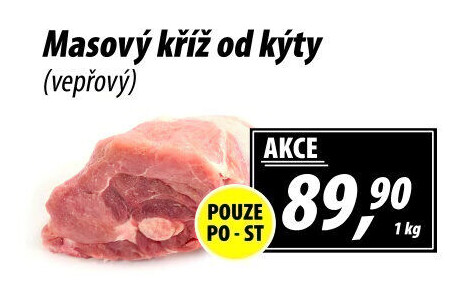Vepřový kříž od kýty