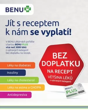 akční leták BENU Lékárna 1.7.2023-31.8.2023
