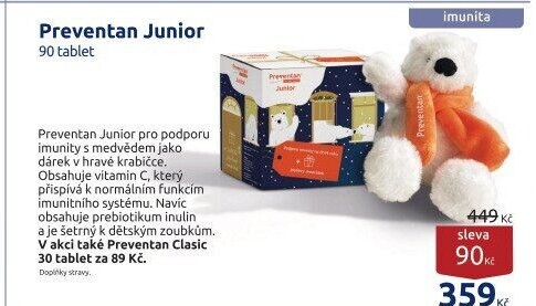 Doplněk stravy Junior Preventan