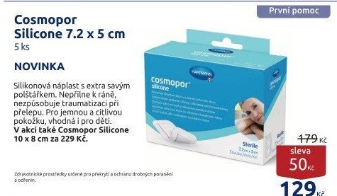 Náplast Cosmopor Silicone