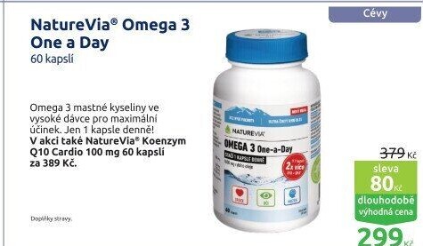 Omega 3 One a Day NatureVia Swiss
