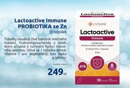 Probiotika Lactoactive Immune Livsane