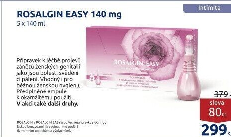 Roztok vaginální Rosalgin Easy