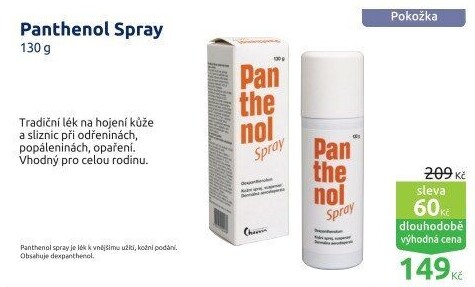 Sprej Panthenol Chauvin