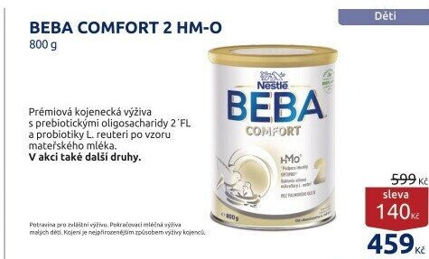 Výživa mléčná Comfort HM-O Beba Nestlé