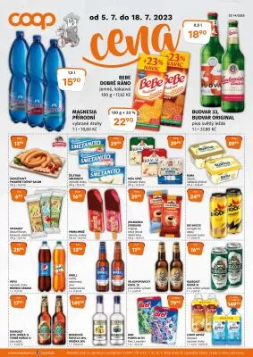 akční leták COOP 5.7.2023-18.7.2023