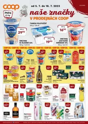 akční leták COOP 5.7.2023-18.7.2023