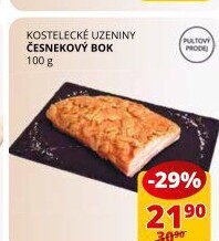 Česnekový bok Kostelecké uzeniny