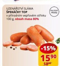 Špekáčky Top Sláma