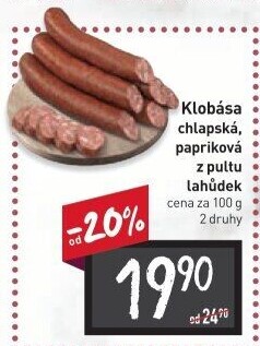 Chlapská klobása