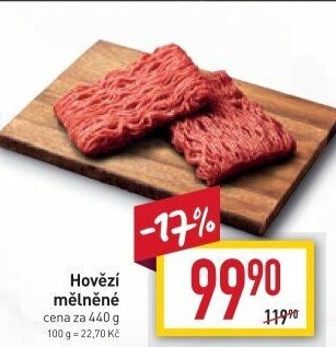 Hovězí mleté maso