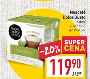Kapsle Dolce Gusto Nescafé