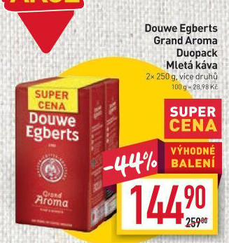 Mletá káva Grand Aroma Douwe Egberts