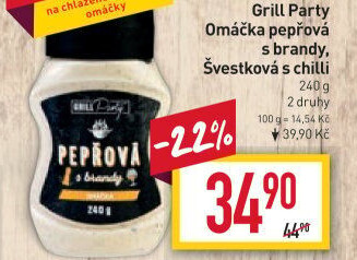 Omáčky Grill Party