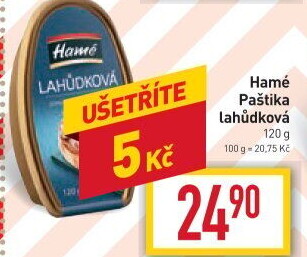 Paštika lahůdková Hamé