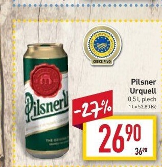 Pivo Pilsner Urquell