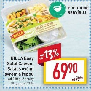 Salát Caesar Easy Billa