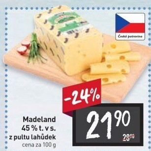 Sýr Madeland 45% Madeta
