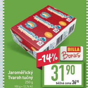 Tvaroh tučný Jaroměřický