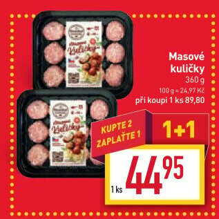 Masové kuličky Snadné vaření Kostelecké uzeniny