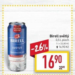 Nealkoholické pivo Birell
