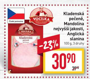 Pečeně kladenská Vocílka