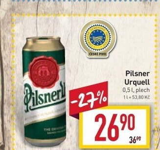 Pivo Pilsner Urquell