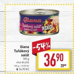 Salát s tuňákem Giana