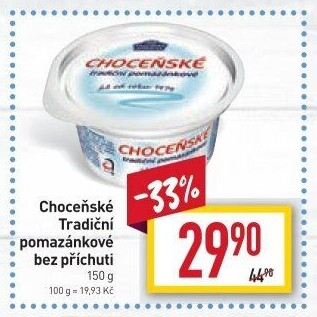 Tradiční pomazánkové Choceňské