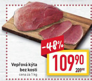 Vepřová kýta bez kosti