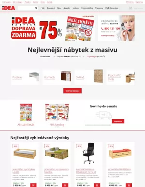 akční leták IDEA nábytek 4.7.2023-10.7.2023