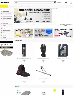 akční leták Auto Kelly 4.7.2023-10.7.2023