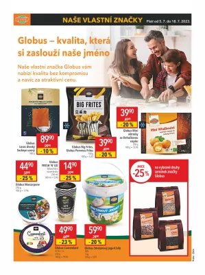 akční leták Globus 5.7.2023-11.7.2023
