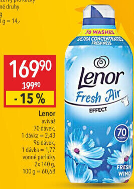 Aviváž Fresh Air Lenor