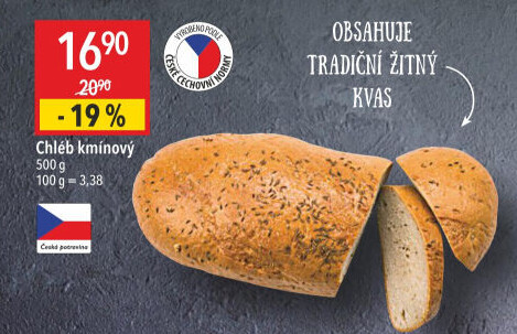 Chléb kmínový