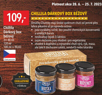 Chutney Chillila - dárkový box