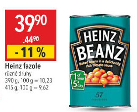 Fazole v tomatě Heinz