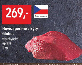 Hovězí pečeně z kýty Globus