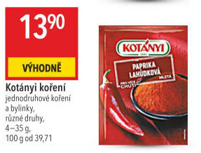 Koření Paprika lahůdková Kotányi