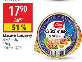 Maso krůtí s vejci Viva Carne