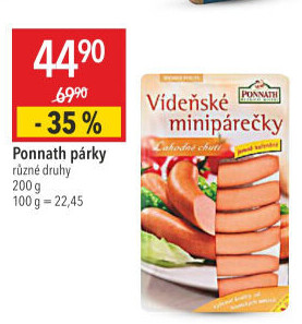 Minipárečky vídeňské Ponnath