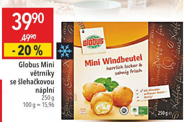 Minivětrníky mražené Globus