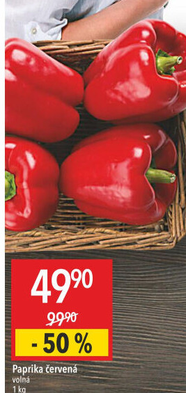 Paprika červená