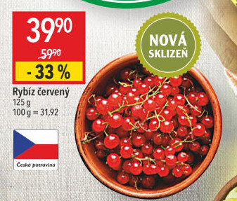 Rybíz červený