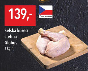 Selská kuřecí stehna Globus