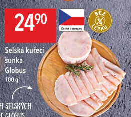 Selská kuřecí šunka Globus