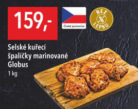 Selské kuřecí stehna marinovaná Globus