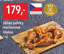 Selské kuřecí stehna marinovaná Globus